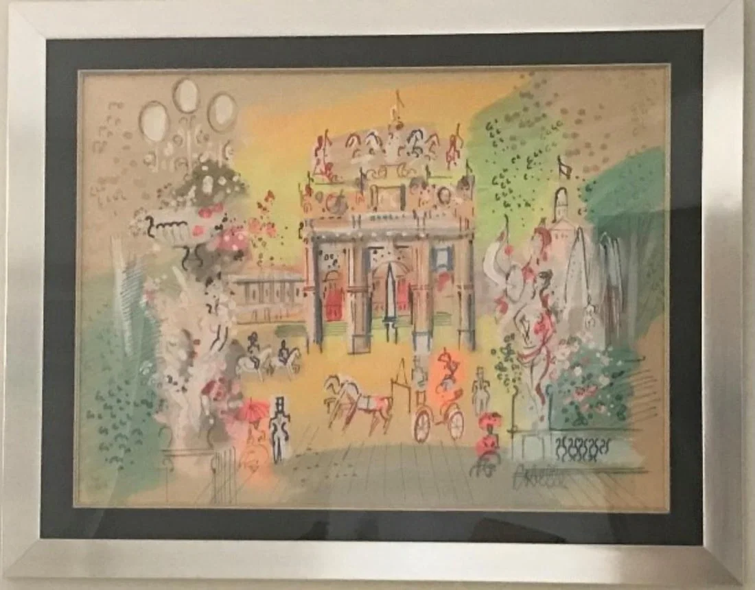 Charles Cobelle- Original guache on paper