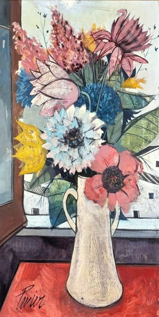 Charles Levier (1920-2003) Still Life Painting