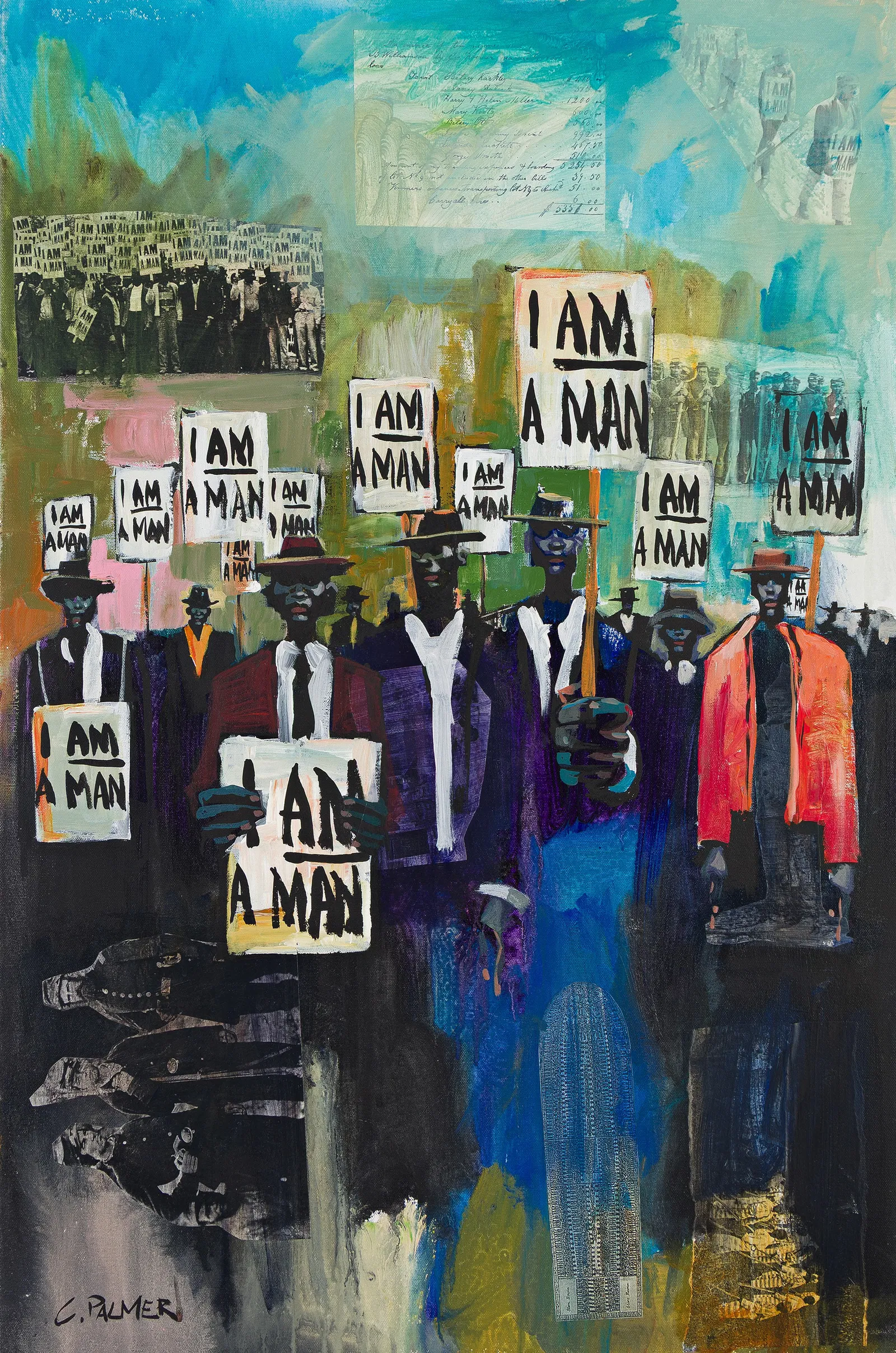 Charly Palmer (b. 1960), I AM. 2004.