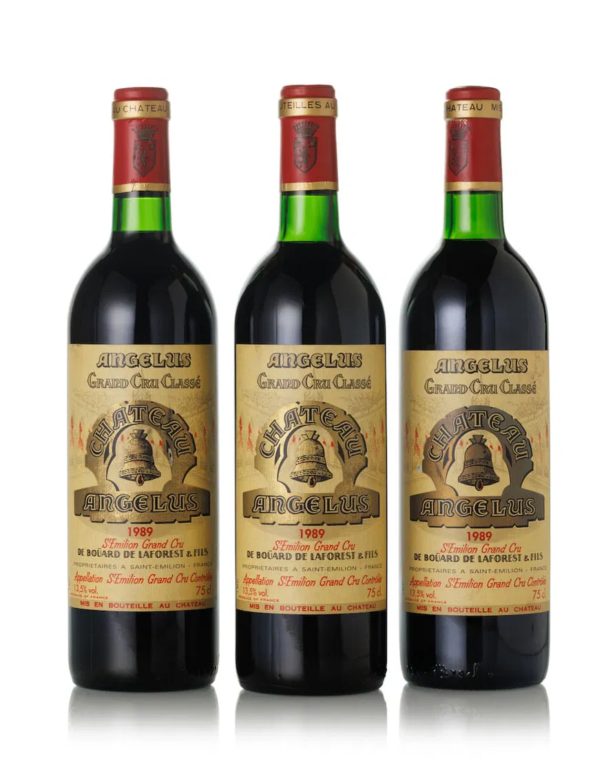 Château Angélus, 1989 (3x 750ml)