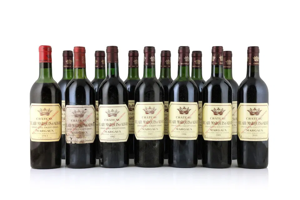 Château Bel Air-Marquis d'Aligre, 1961 (1 x 750ml) Château Bel Air-Marquis d'Aligre, ...