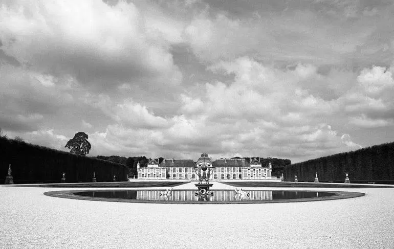 Chateau Champs de Bataille, France- Silver Gelatin