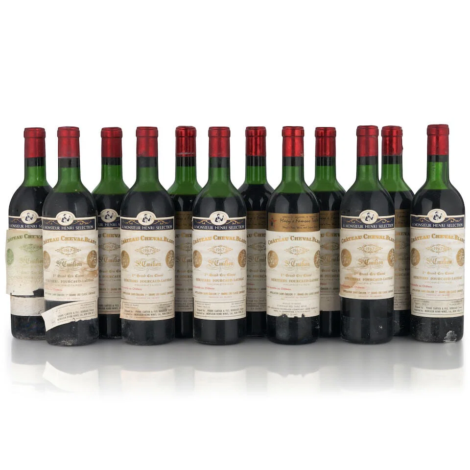Chateau Cheval Blanc, 1967 (12 bottles, 750ml)