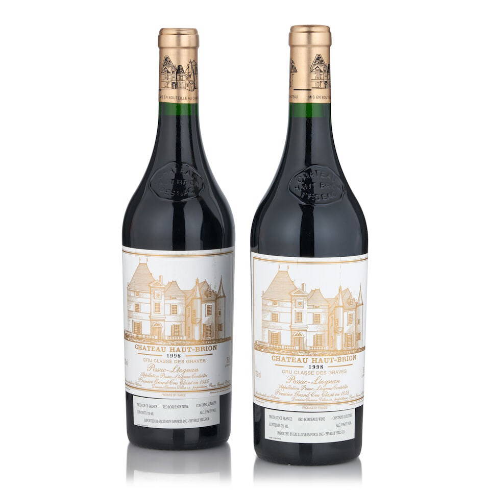 Chateau Haut Brion, 1998 (2 bottles, 750ml)