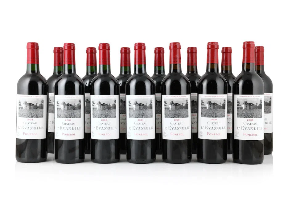 Château l'Evangile, 2004 (8 x 750ml) Château l'Evangile, 2005 (6 x 750ml)