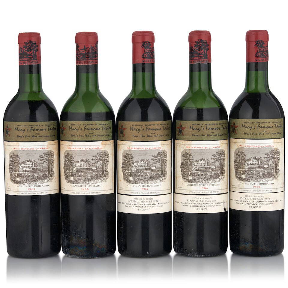 Chateau Lafite Rothschild, 1964 (4 bottles, 750ml)