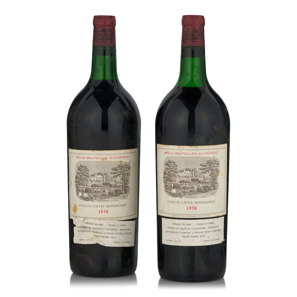 Château Lafite Rothschild, 1970 (2 bottles, 1.5L)