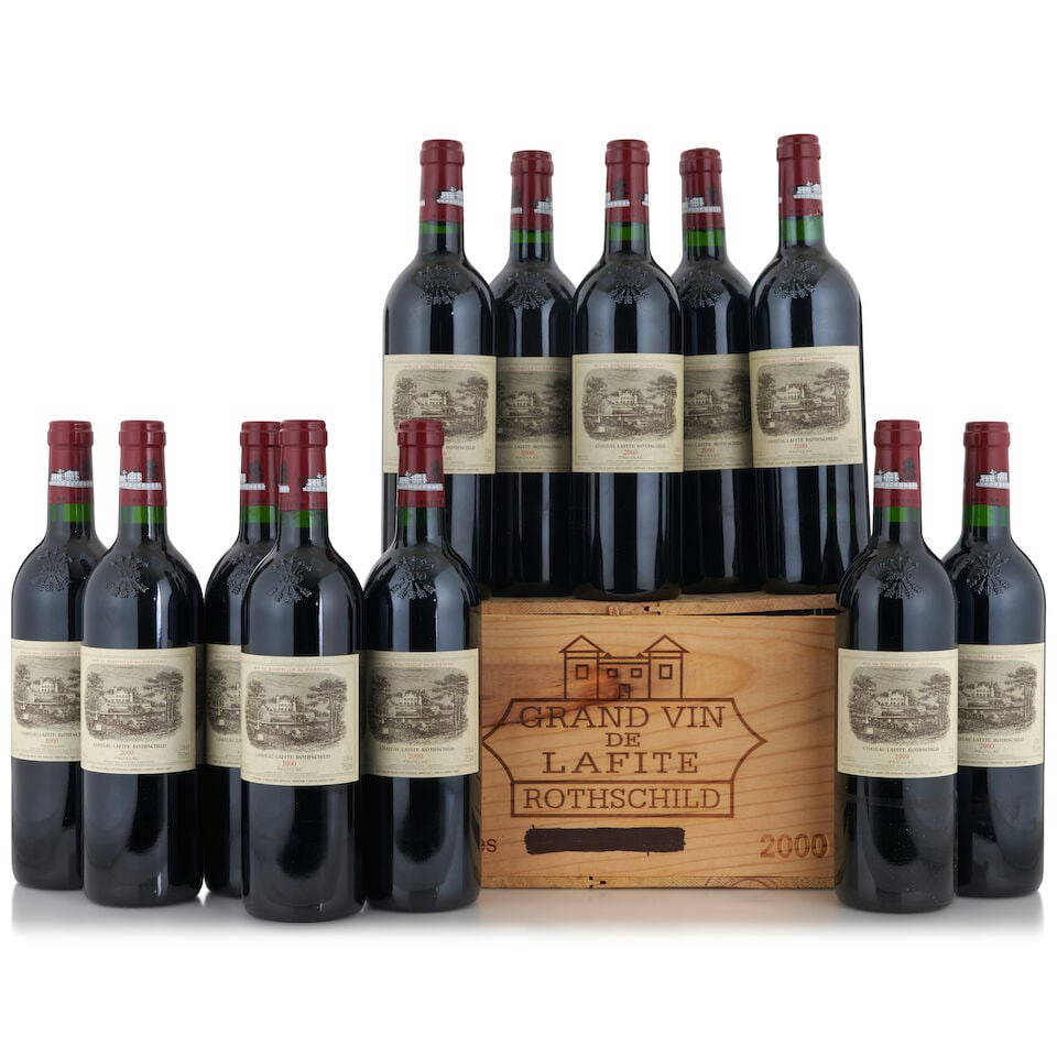 Chateau Lafite Rothschild, 2000 (12 bottles, 750ml)