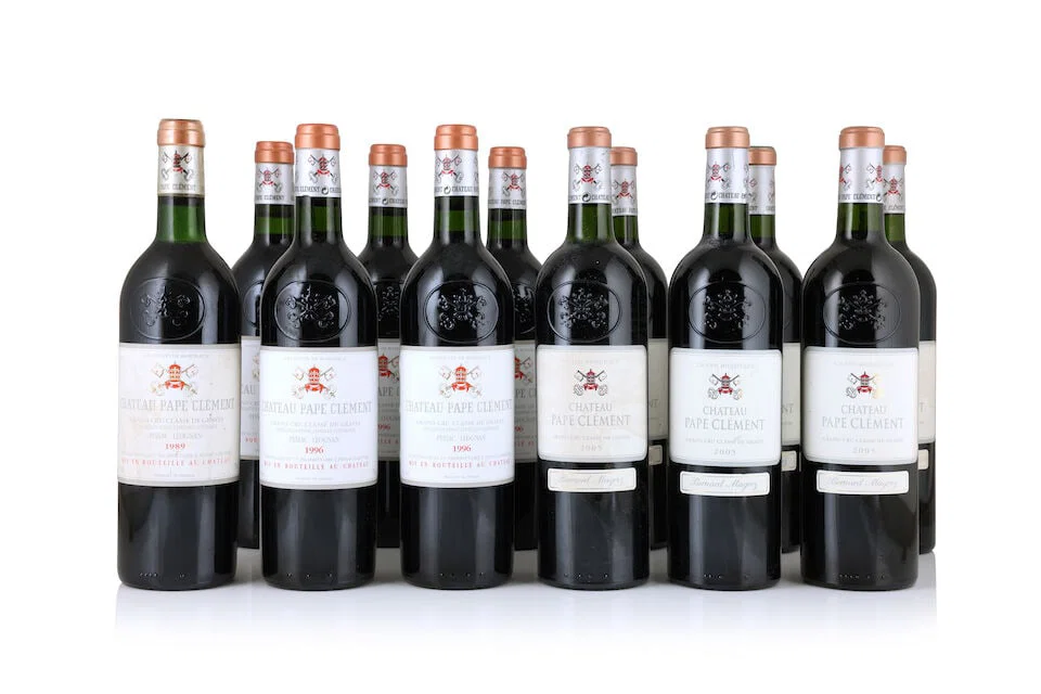 Château Pape Clément, 1989 (1 x 750ml) Château Pape Clément, 1996 (8 x 750m...