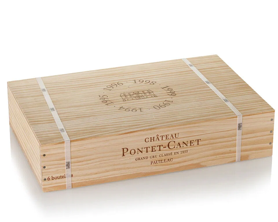 Château Pontet Canet Vertical Assortment Case - 90,94,95,96,98,99 (6x 750ml)