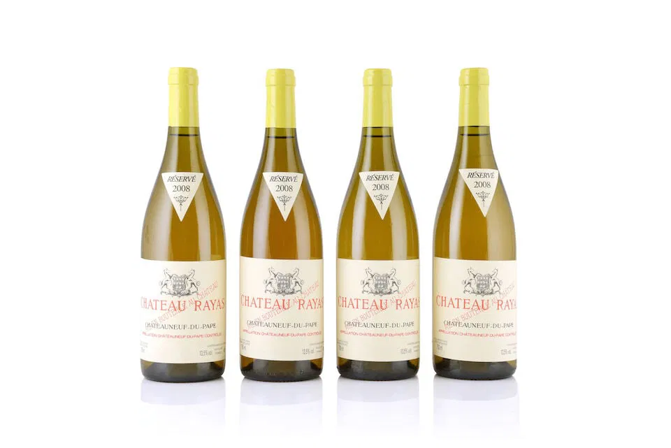 Château Rayas, Châteauneuf-du-Pape Blanc, 2008 (4 x 750ml)