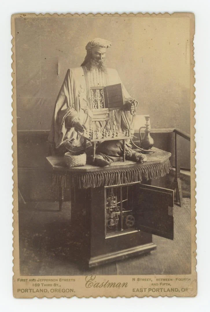 Chess Playing Automaton Cabinet Photo