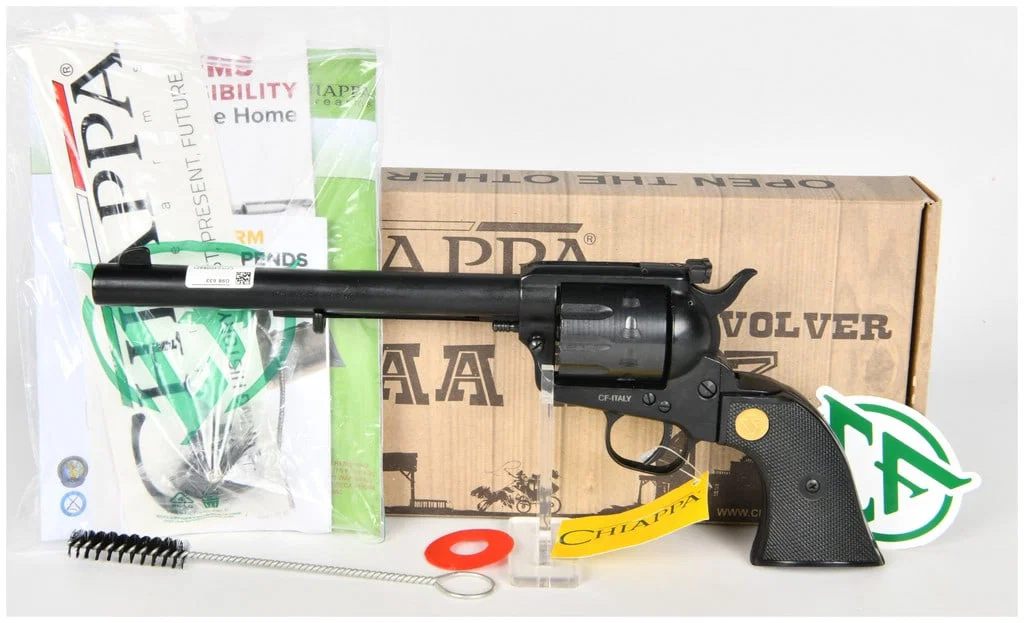 Chiappa Firearms Model 1873 SAA Single-Action Revolver .17 HMR with 7.5 Inch Barrel