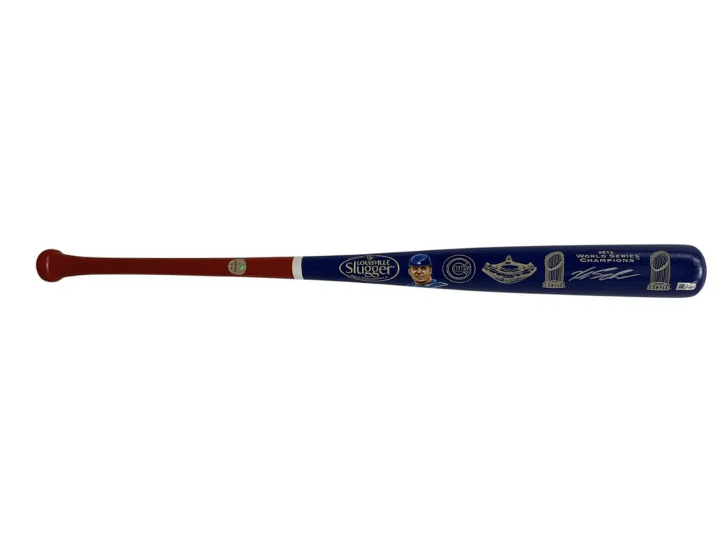 Chicago Cubs 2016 World Series Champions Bat 1/1