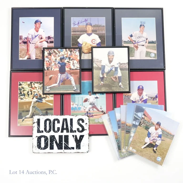 Chicago Cubs Autographed Pictures (LOCAL / 3rd)