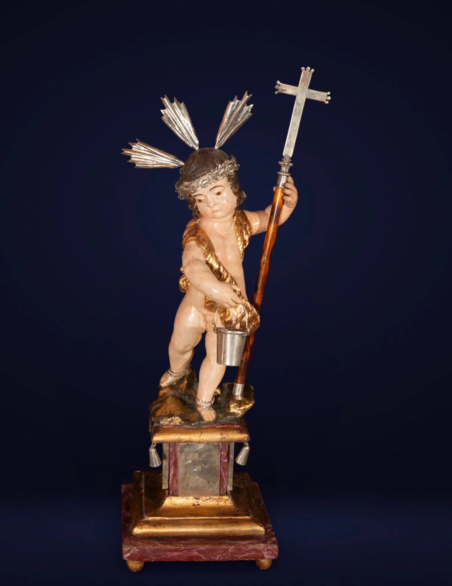 Child Saint John the Baptist, Neapolitan school, 18th century