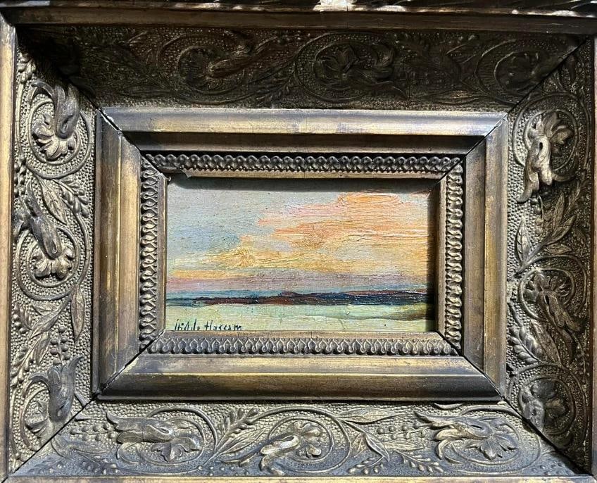 Childen Hassan Oil on wood