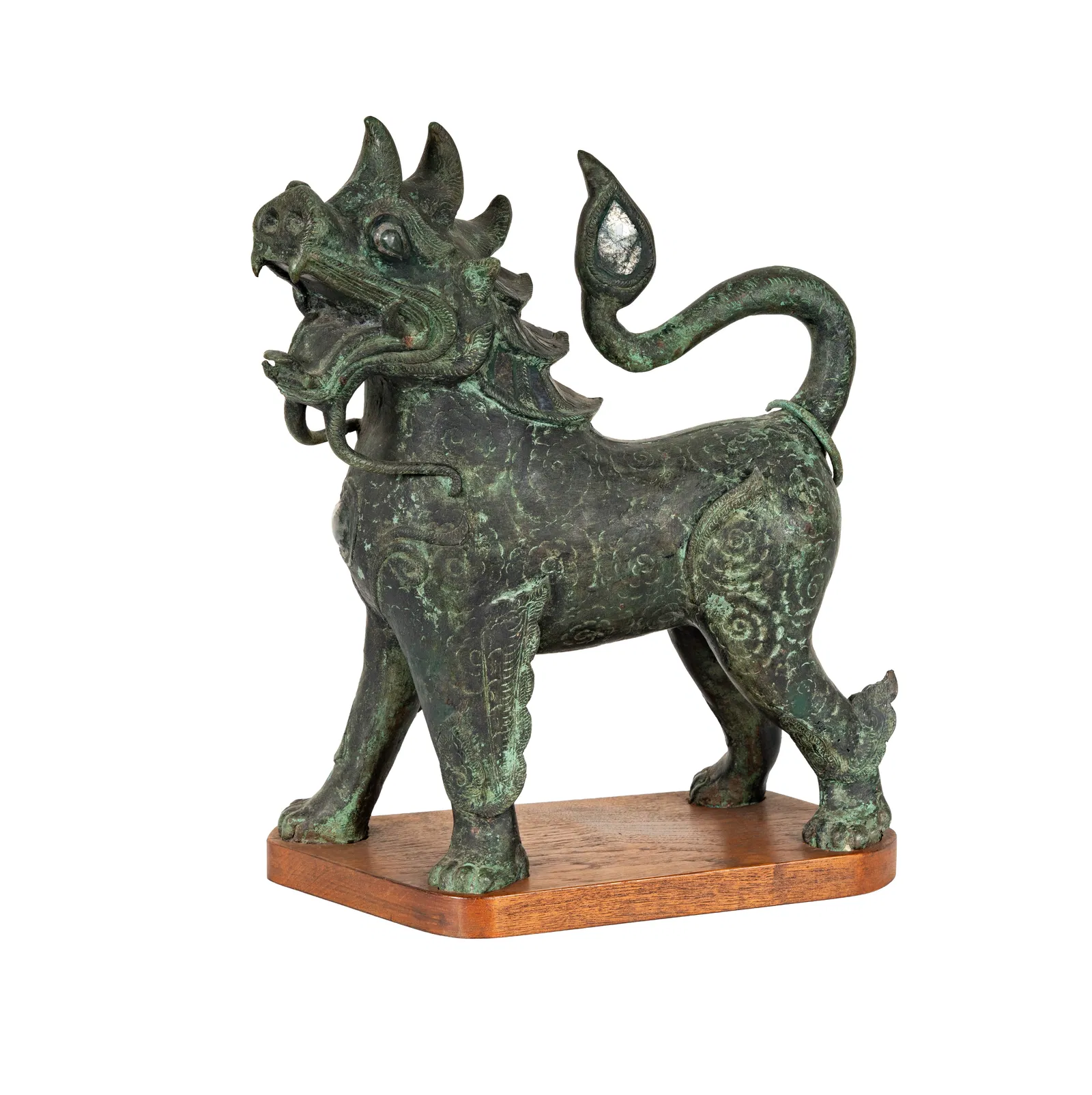 Chinese Archaic Bronze Qilin