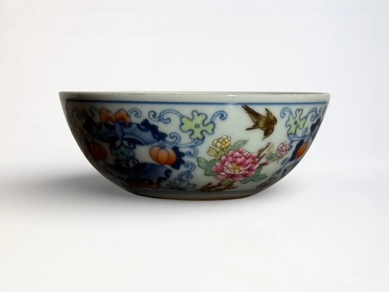 Chinese 'Butterfly' Porcelain Bowl