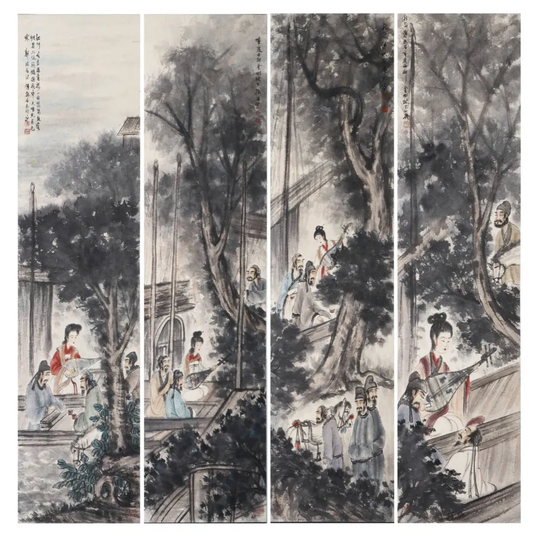 CHINESE PAINTING AND CALLIGRAPHY, 傅抱石