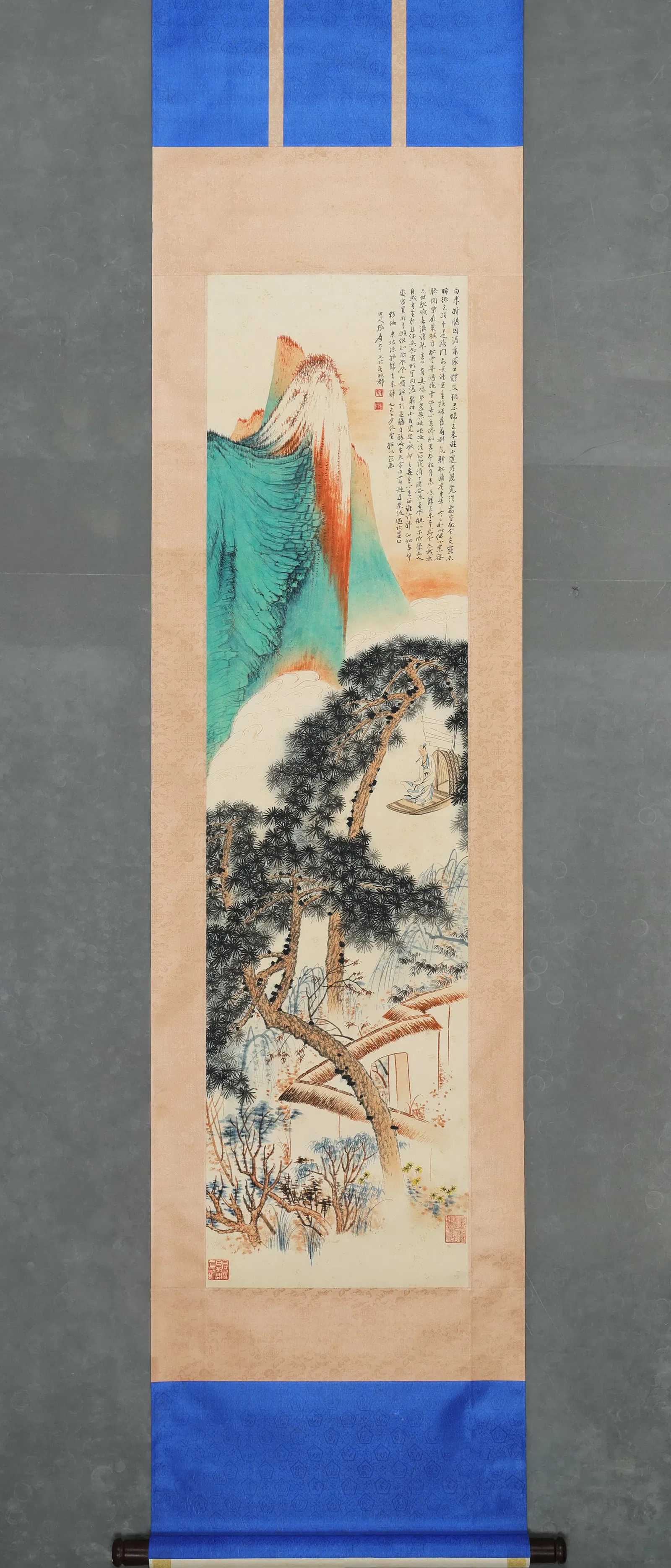 CHINESE PAINTING AND CALLIGRAPHY, ZHANG DAQIAN张大千
