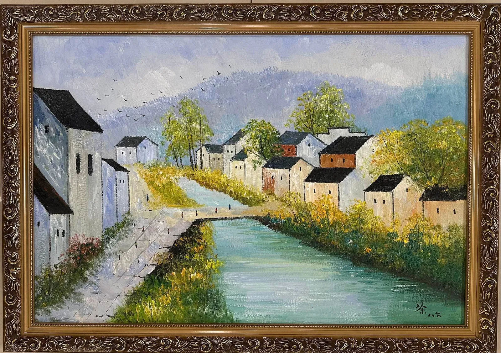 CHINESE PAINTING 吴冠中油画