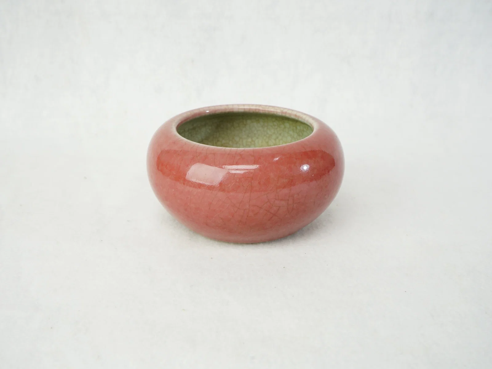 Chinese Red Glazed Brush Washer