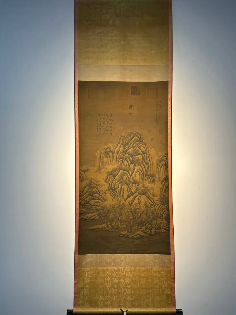 Chinese scroll painting Song dynasty Fan Kuan