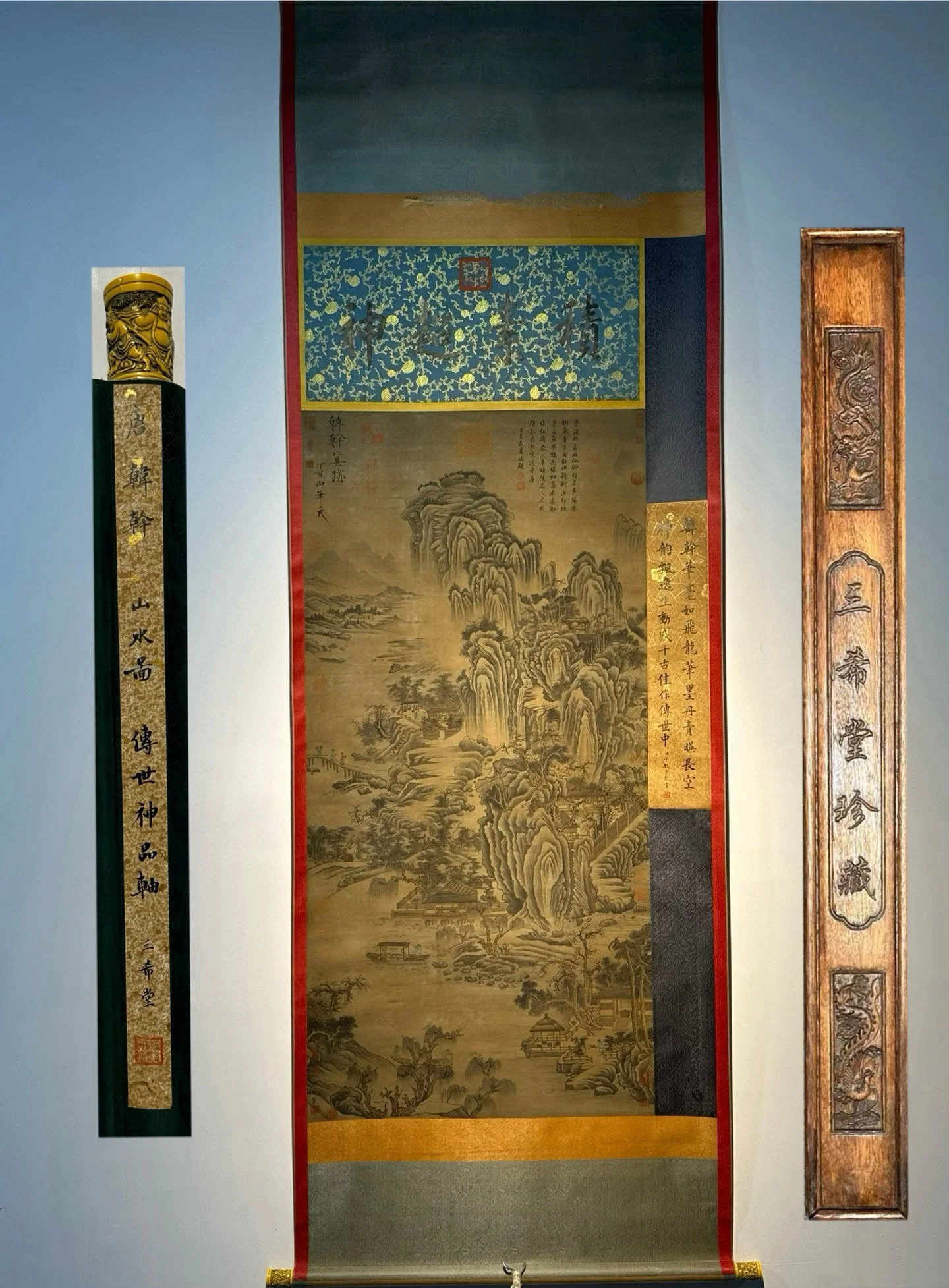 Chinese scroll painting Tang dynasty Han Gan