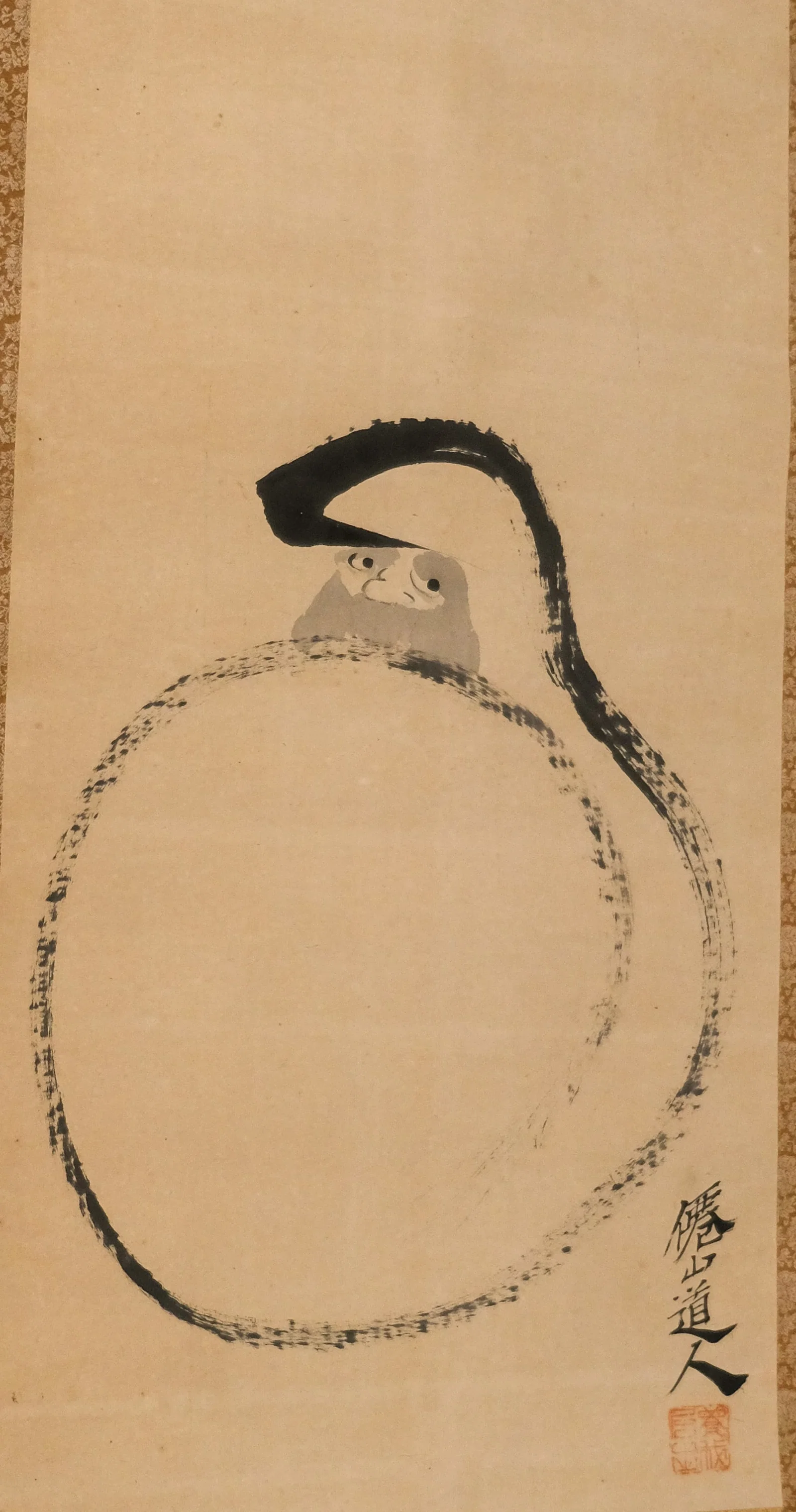 Chinese Scroll, "The Hidden Taoist"