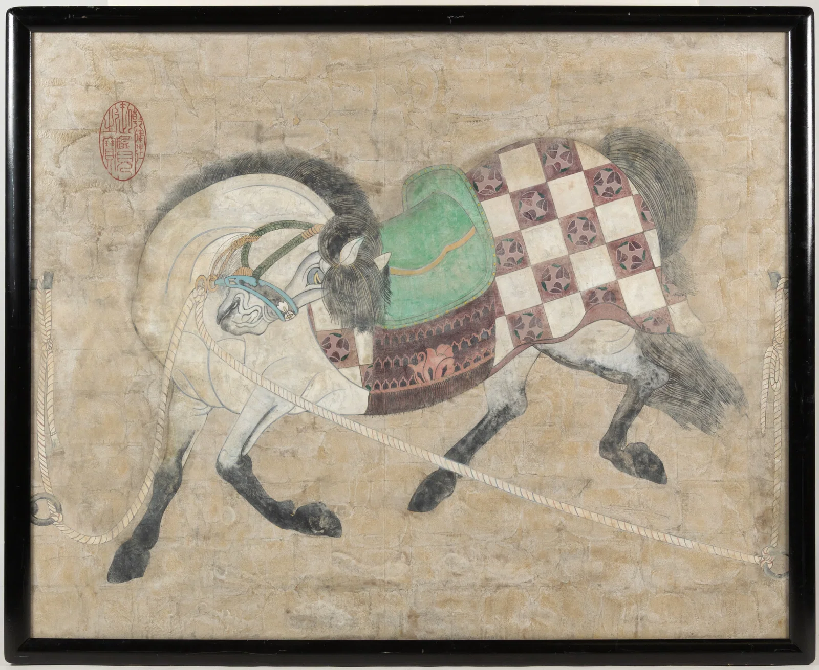 CHINESE-STYLE PAINTING OF A HORSE