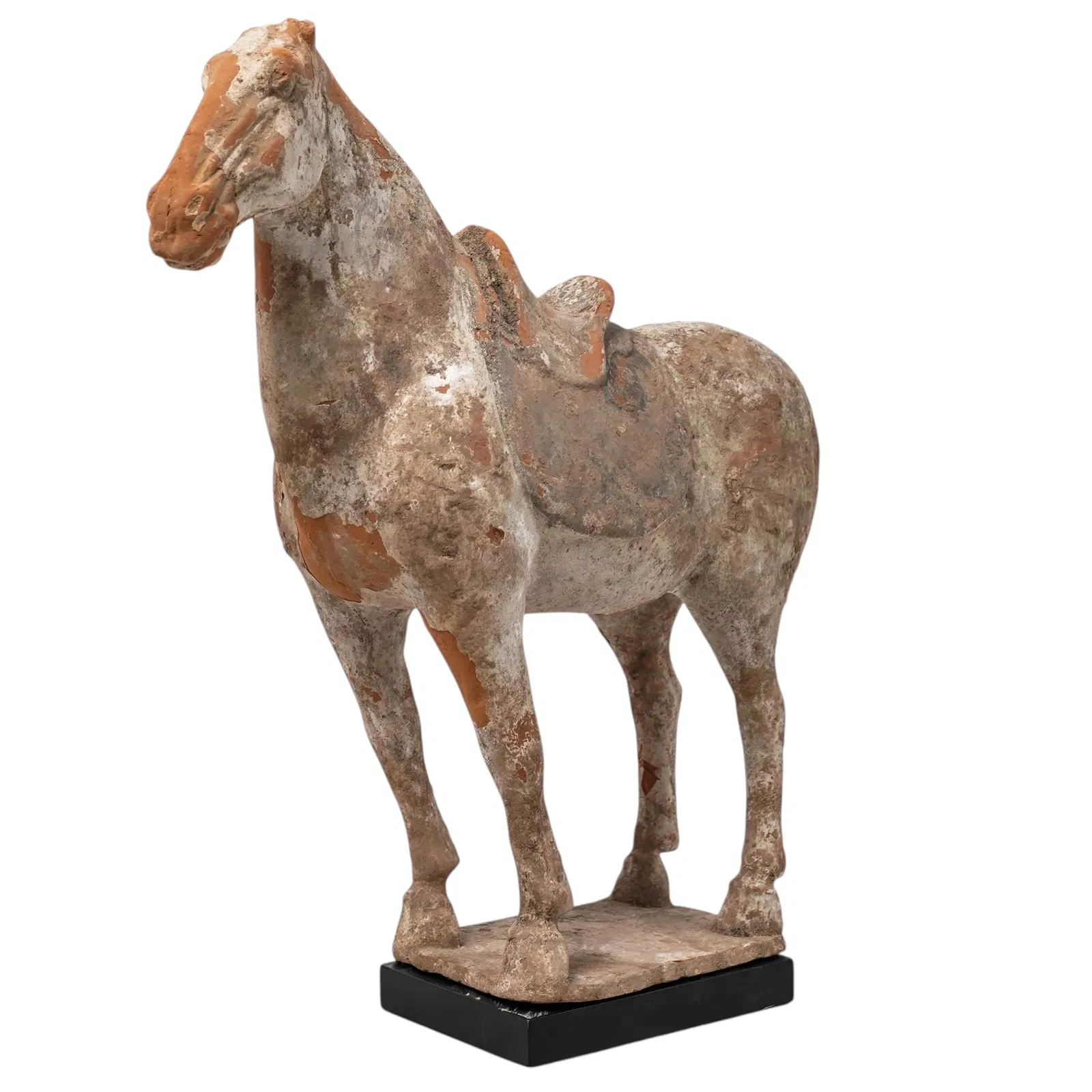 Chinese Tang Dynasty Horse Funerary Tomb Sculpture