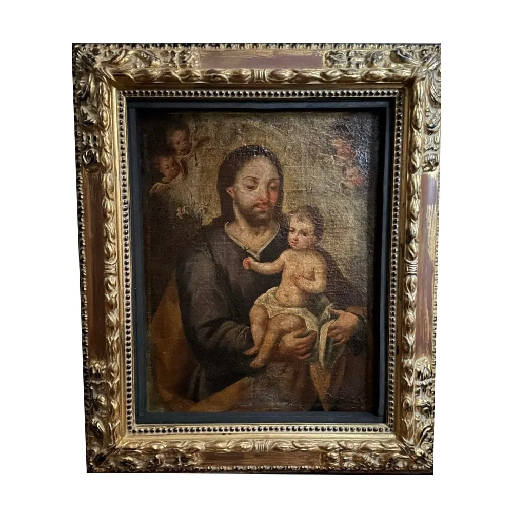 Christian religious painting in the 17th to 18th centuries.