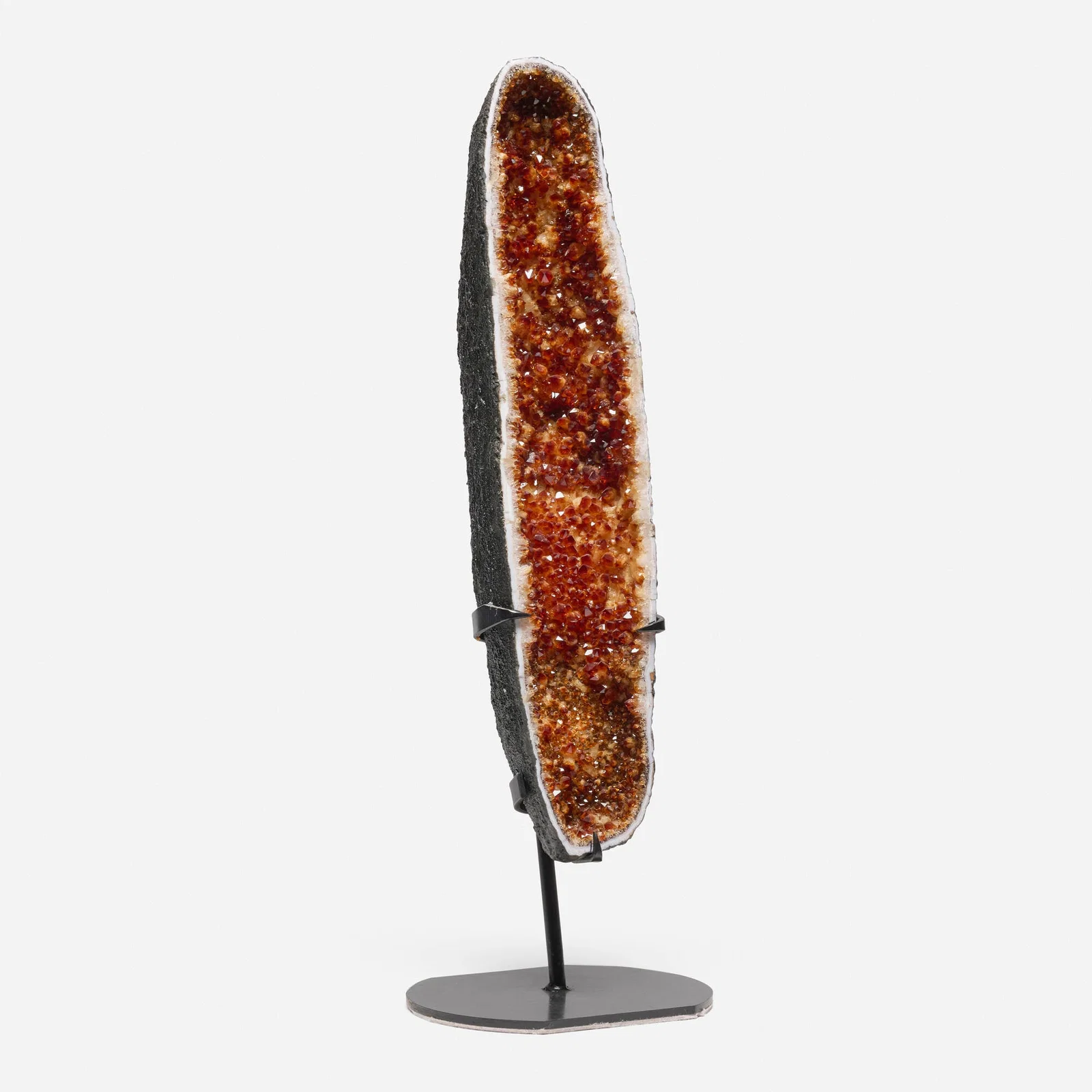 Citrine cathedral geode