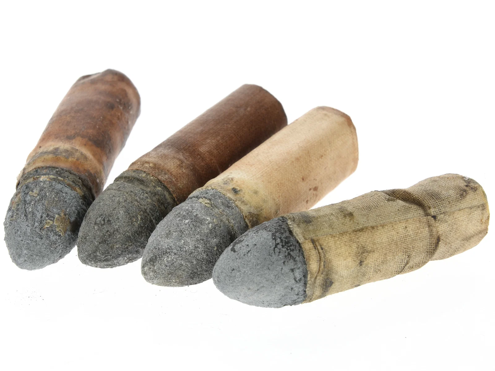 Civil War .52 Sharps Carbine Cartridge Lot: Four Variations