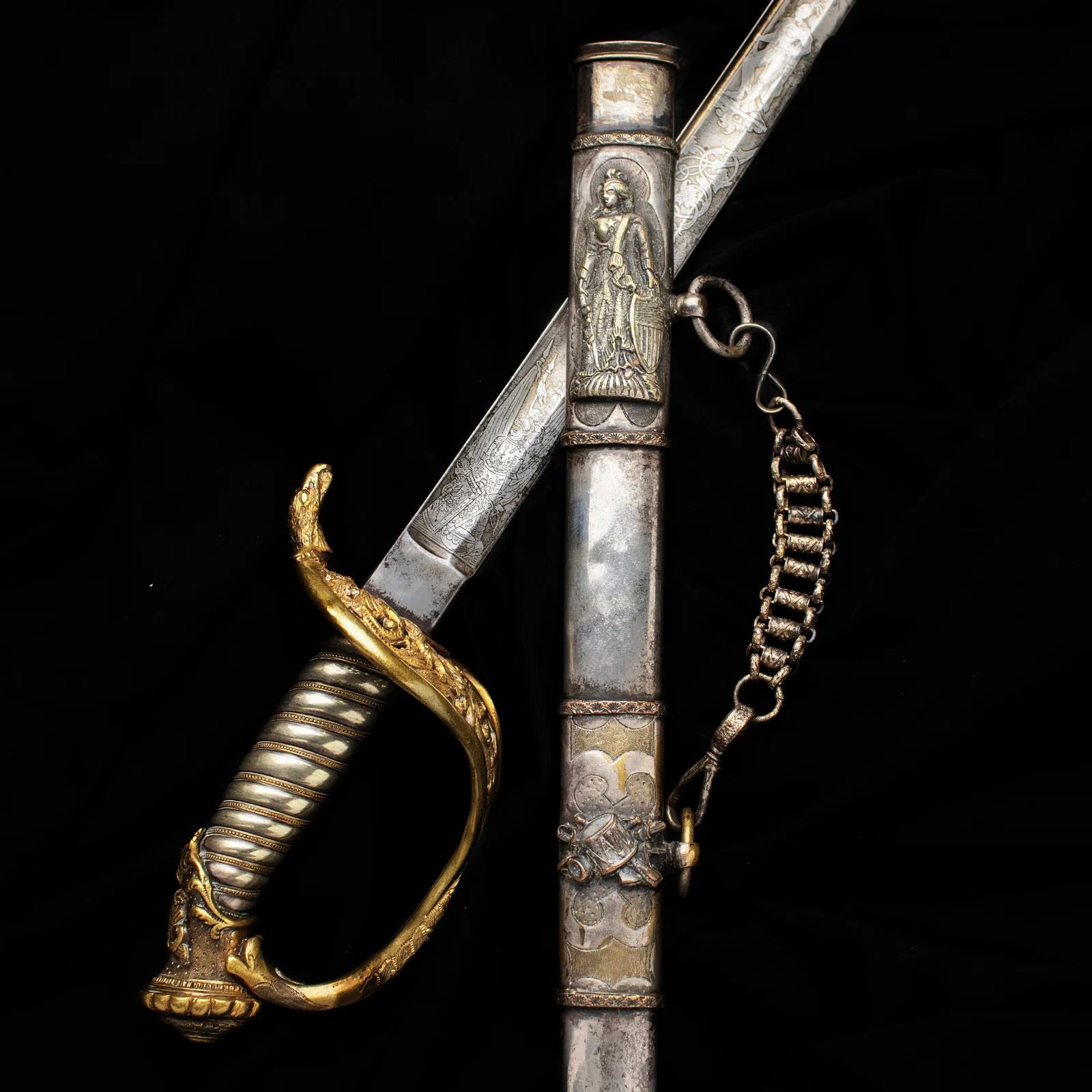 [CIVIL WAR] Captain's Fine Presentation Sword