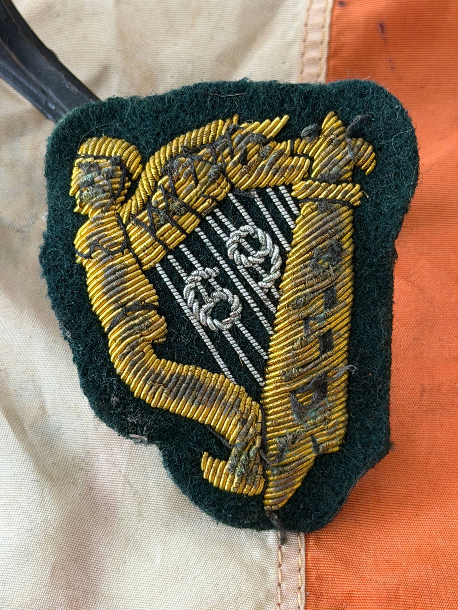 Civil War Irish Harp Insignia, 69yh Irish-American Volunteer Unit, c. 1861–1865 By John A. Baker