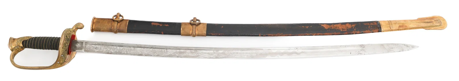 CIVIL WAR US ARMY M1850 FOOT OFFICER SWORD