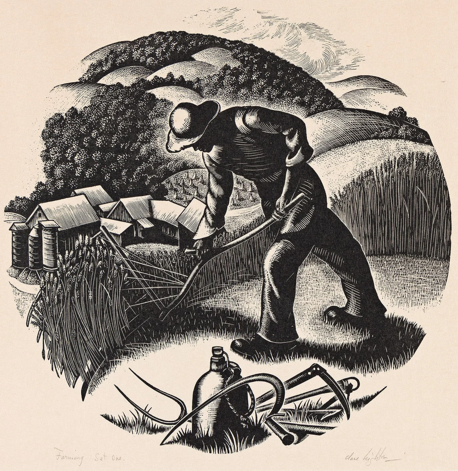 Clare Leighton (1898-1989), Farming, 1949-50.