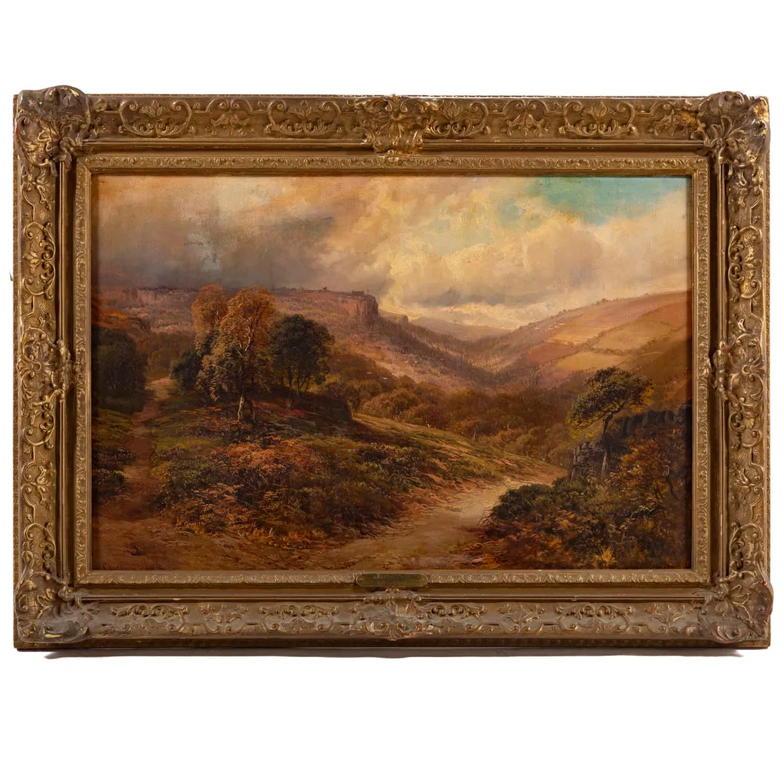 Clarence Henry Roe. Extensive Landscape, oil