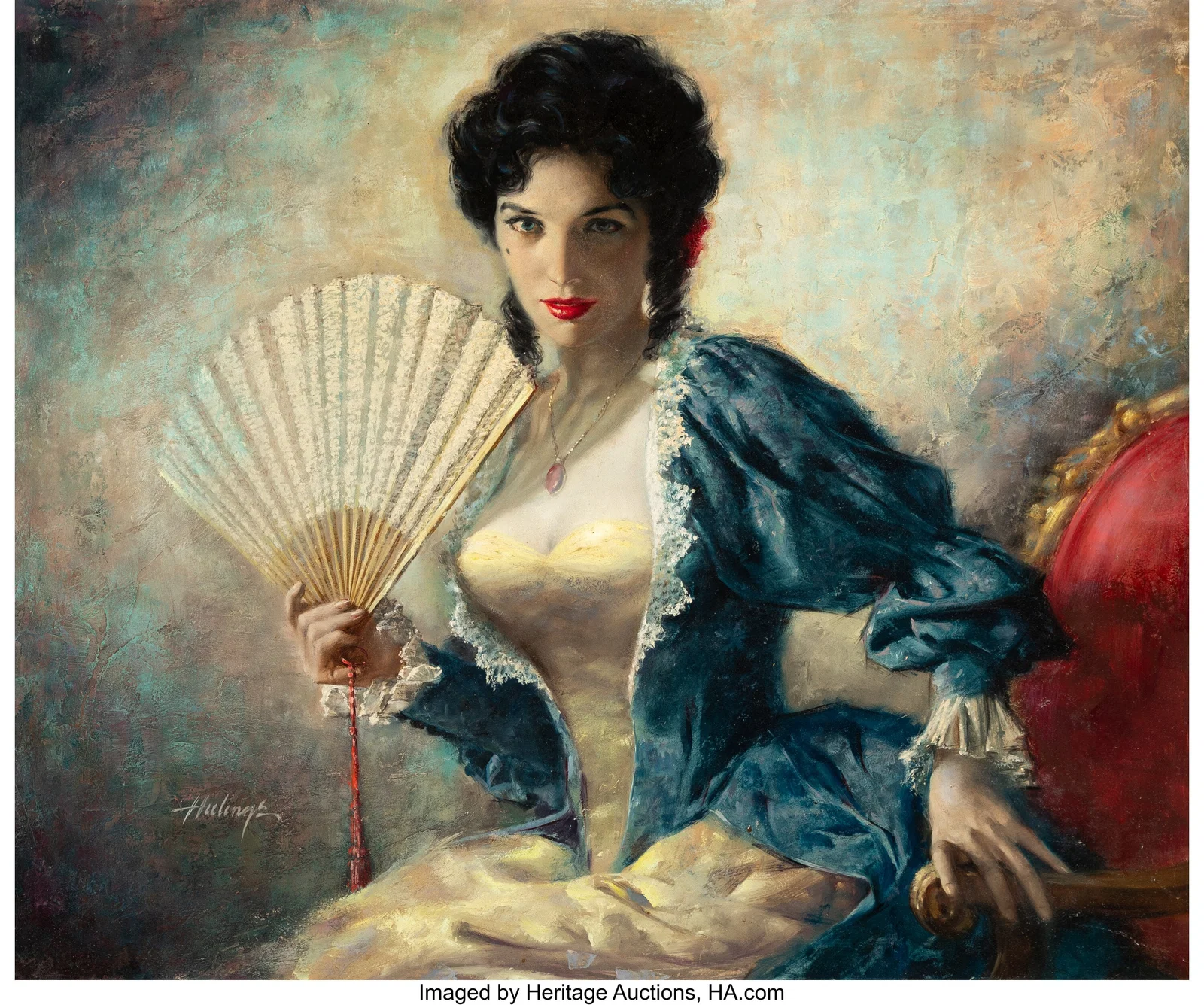 Clark Hulings (American, 1922-2011) Historical R