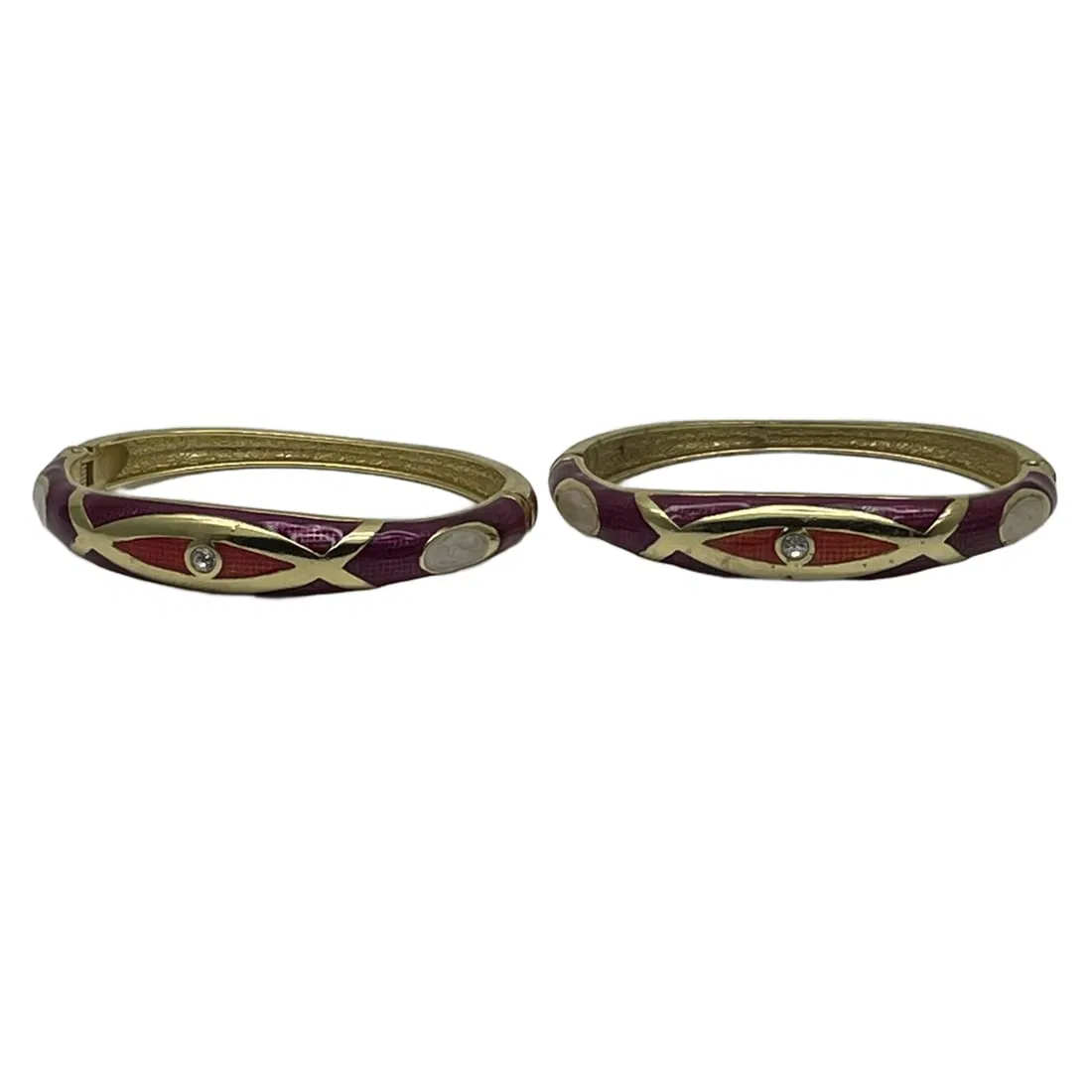 Cloisonné Bracelet with Diamonds