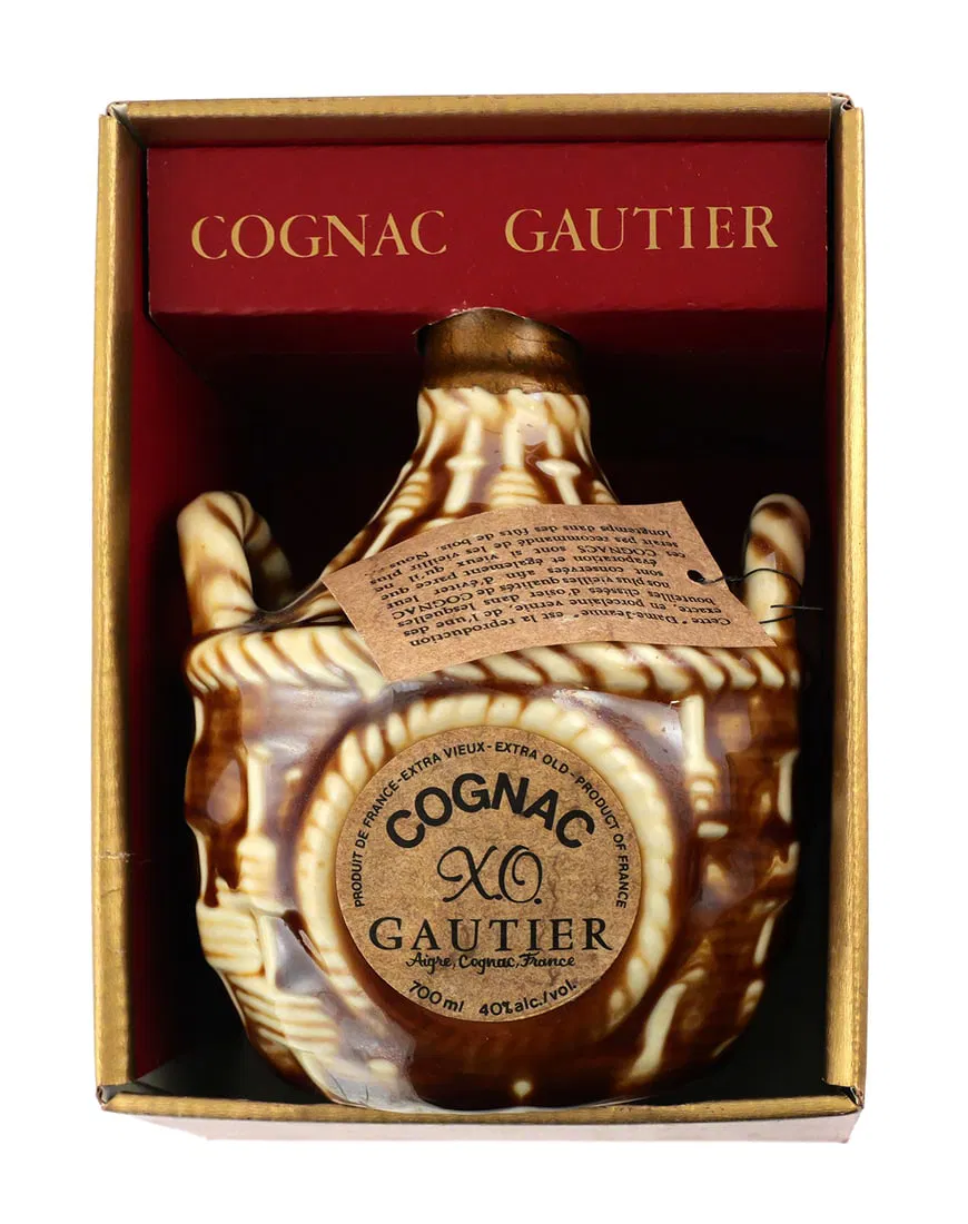 Cognac Gautier XO Ceramic Bottle