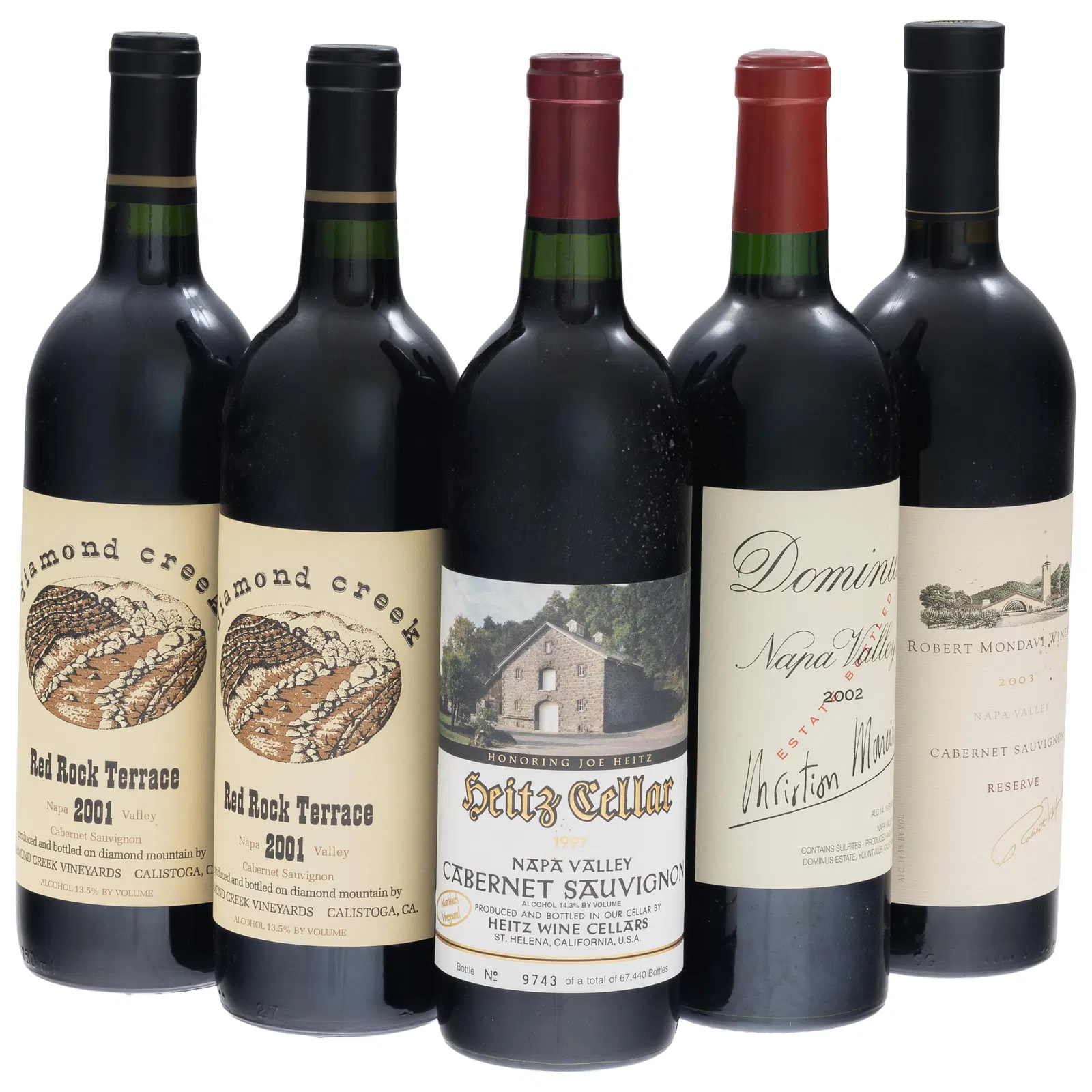 Collection of Napa Valley Red Wine