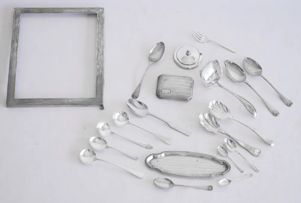 Collection Vintage Sterling Silver Table & Cabinet Articles