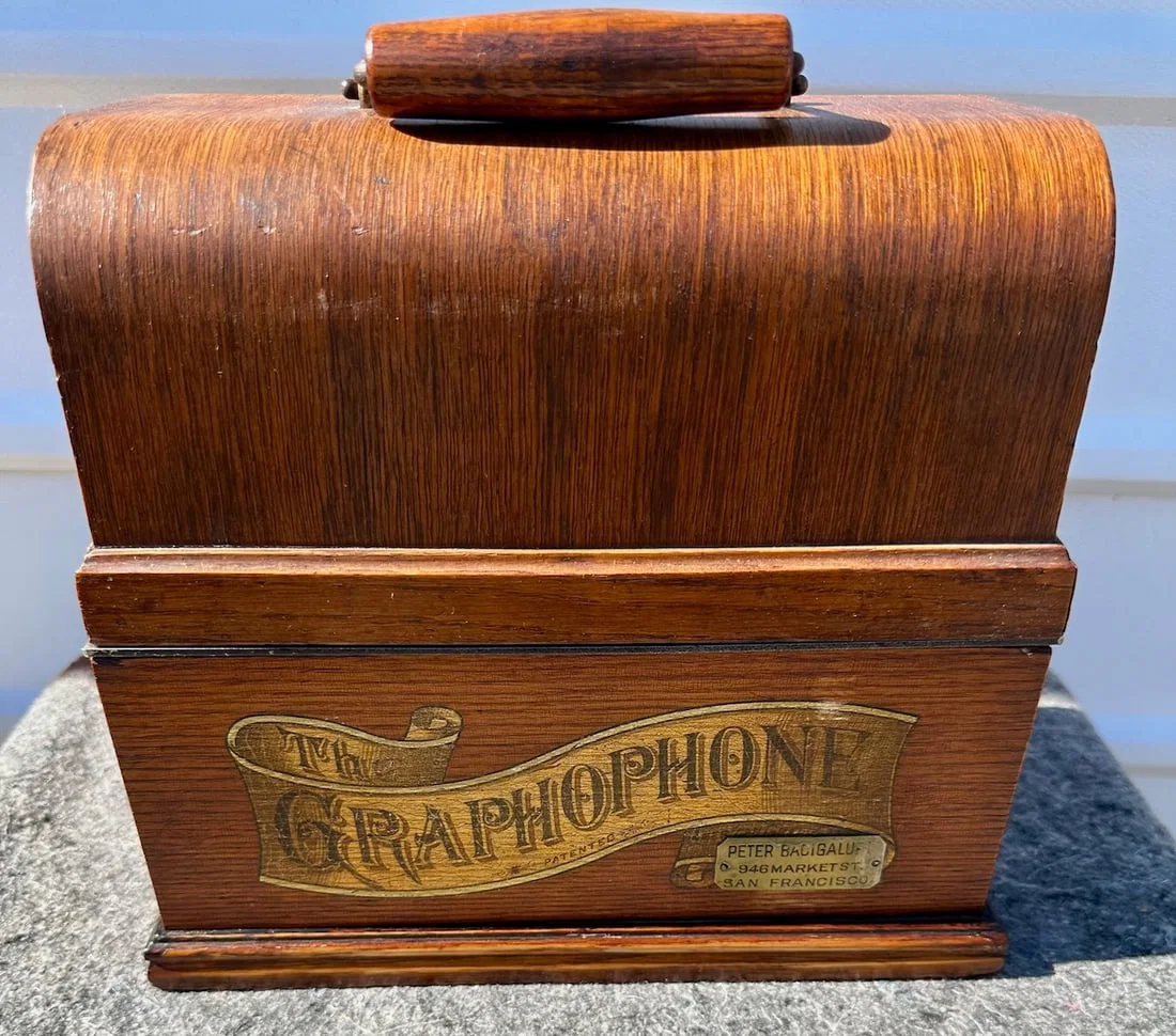 Columbia Graphophone Peter "Bacigalupi" Type A Cylinder Phonograph