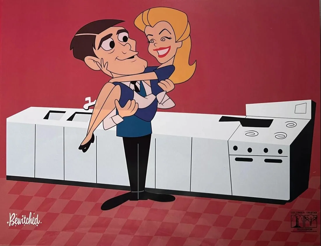 Columbia & Tri-Star, Bewitched, Samantha, Animation Cel