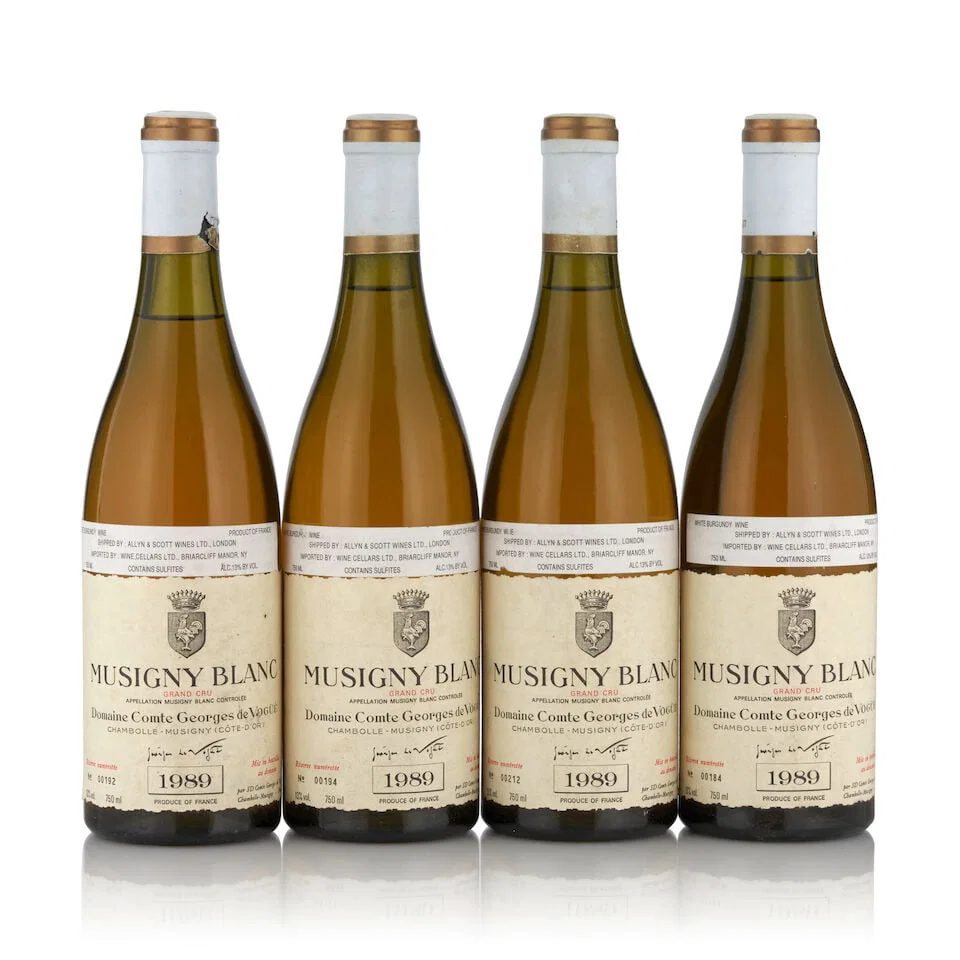 Comte Georges de Vogue, Musigny Blanc, 1989 (4 bottles, 750ml)
