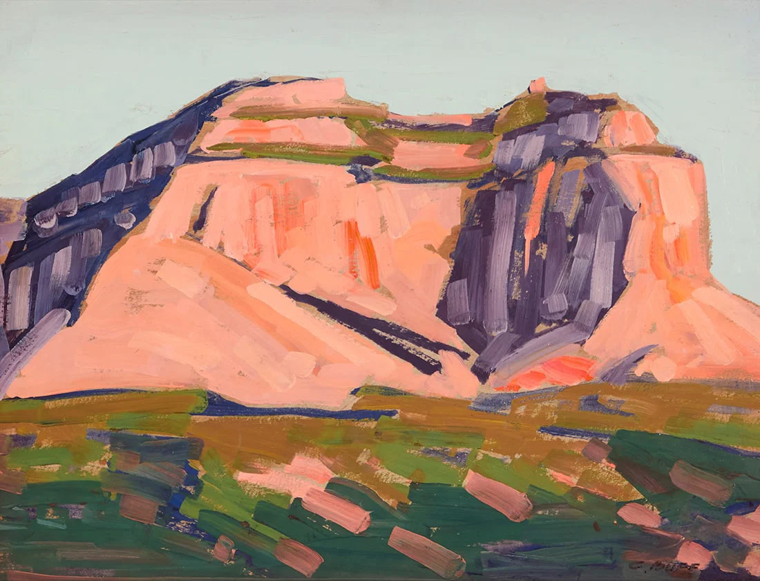 Conrad Buff (1886-1975), "Mt. Carmel, Utah," circa 1952