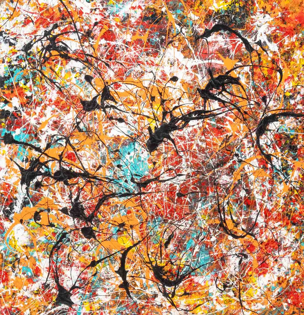 Contemporary Abstraction Acrylic on Panel